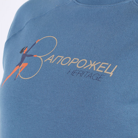 женская толстовка Запорожец heritage Gimnastika Sweatshirt – фото для каталога